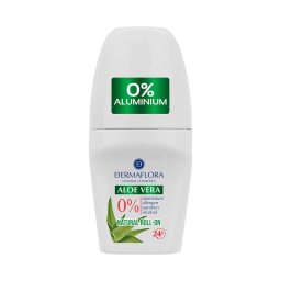 Dermaflora 0% Natural Aloe Vera roll-on dezodor 50ml