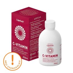 LipoCell Liposzómás C-vitamin étrend-kiegészítő folyadék 250ml