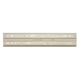 KOH-I-NOOR Betűsablon, 7 mm, KOH-I-NOOR
