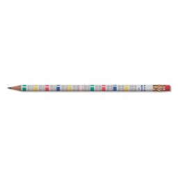 KOH-I-NOOR Grafitceruza radírral, HB, kerek, szorzótáblával, KOH-I-NOOR "1231"