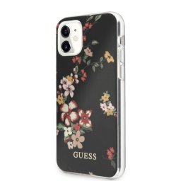 Guess Flower iPhone 11/11 Pro/11 Pro max telefontok (fekete) - 11