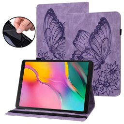 ART BUTTERFLY kihajtható tok Amazon Kindle Paperwhite 4 / 3 / 2 / 1 lila