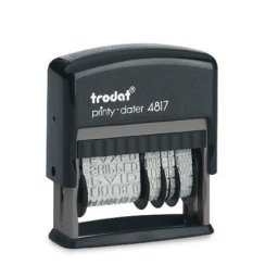 TRODAT Dátum- és szövegbélyegző, 12 féle szöveggel, TRODAT "4817"
