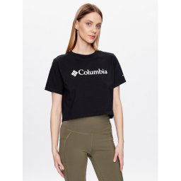 Columbia Póló North Casades 1930051 Fekete Cropped Fit