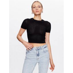 Guess Sweater Julie W3GR40 Z2U00 Fekete Regular Fit