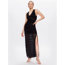Guess Hétköznapi ruha Liza W3GK27 KBPQ0 Fekete Slim Fit