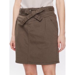 Morgan Farmer szoknya 231-JSTELA Khaki Regular Fit
