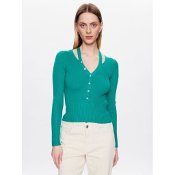 Morgan Sweater 231-MYRIAM Zöld Slim Fit