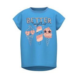 NAME IT Póló 13215037 Kék Loose Fit