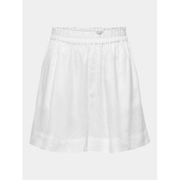 ONLY Szövet rövidnadrág 15259587 Fehér Regular Fit