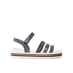 Tommy Hilfiger Szandál Platform Velcro Sandal T3A2-32763-0568 S Sötétkék