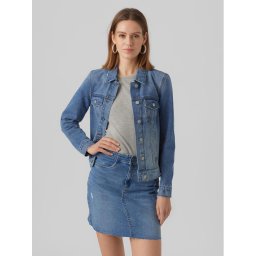 Vero Moda Farmer kabát Zorica 10279789 Kék Regular Fit