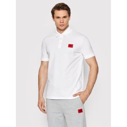 Hugo Pólóing Dereso222 50466202 Fehér Slim Fit