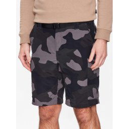 Columbia Sport rövidnadrág Silver Ridge Printed Cargo 1587033 Fekete Regular Fit