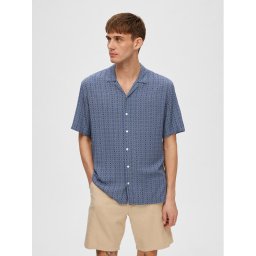 Selected Homme Ing 16088360 Kék Relaxed Fit