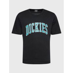 Dickies Póló Aitkin DK0A4X9FF04 Fekete Regular Fit