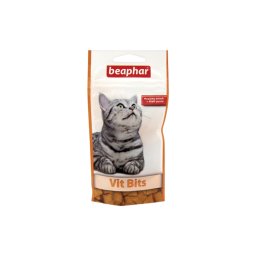 Beaphar Vit Bits - multivitamin krémmel töltött kiegészítő eledel macskáknak 35g