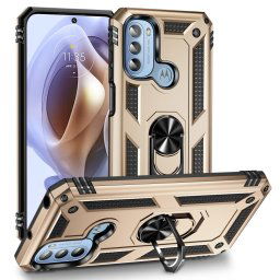 RING Védőtok Motorola Moto G31 / G41 aranyhoz
