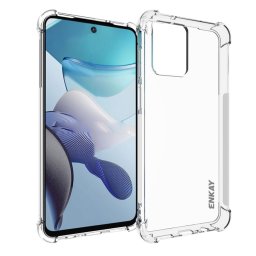 ENKAY AIRBAG Extra strapabíró burkolat Motorola Moto G53 átlátszó