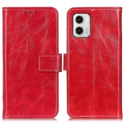 RETRO Wallet tok Motorola Moto G73 5G piros
