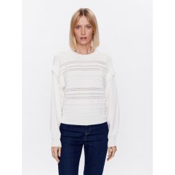 United Colors Of Benetton Sweater 105FD105M Fehér Regular Fit