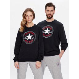 Converse Pulóver Unisex 10025471-A01 Fekete Standard Fit