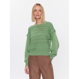 United Colors Of Benetton Sweater 105FD105M Zöld Regular Fit