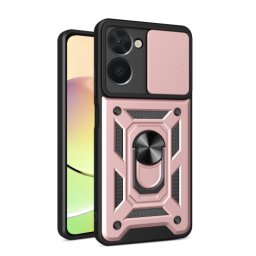 RING KAMERA Borító tartóval Realme C33 rózsaszín számára