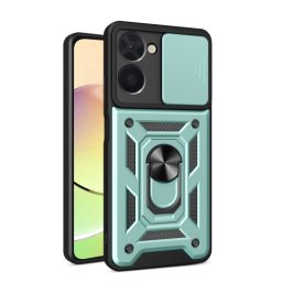 RING KAMERA Borító tartóval Realme C33 zöld számára
