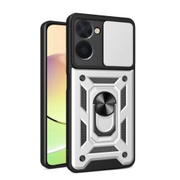 RING KAMERA Borító tartóval Realme C33 ezüsthöz