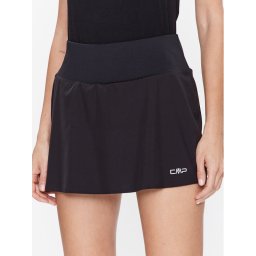 CMP Funkcionális szoknya 32C6266 Fekete Regular Fit