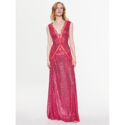 Elisabetta Franchi Estélyi ruha AB-366-32E2-V740 Rózsaszín Regular Fit