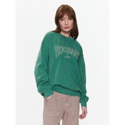 BDG Urban Outfitters Pulóver BDG EMBROIDERED SWEAT 76470806 Zöld Oversize