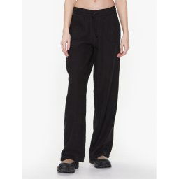 BDG Urban Outfitters Szövet nadrág BDG LINEN FIVE POCKET 76474998 Fekete