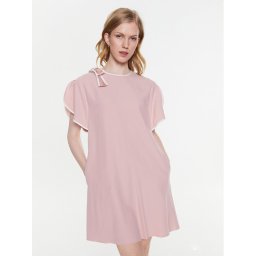 Red Valentino Hétköznapi ruha 2R3VAGK50W7 Rózsaszín Regular Fit