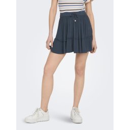 ONLY Miniszoknya 15219931 Kék Regular Fit
