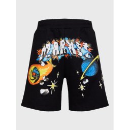 Market Sport rövidnadrág SMILEY 395000600 Fekete Regular Fit