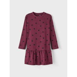 NAME IT Hétköznapi ruha 13207859 Bordó Regular Fit