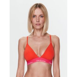 Calvin Klein Underwear Bralette melltartó Light Lined 000QF7282E Piros