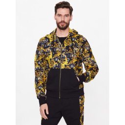 Versace Jeans Couture Pulóver 74GAI3Z0 Fekete Regular Fit