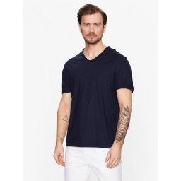 United Colors Of Benetton Póló 3JE1J4264 Sötétkék Relaxed Fit