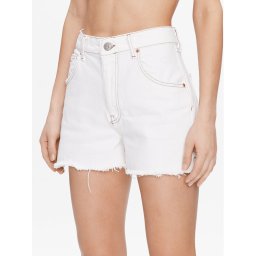 BDG Urban Outfitters Farmer rövidnadrág BDG ALINE ECRU STRETCH 76831940 Fehér Regular Fit