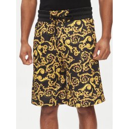Versace Jeans Couture Sport rövidnadrág 74GAD3B1 Fekete Relaxed Fit