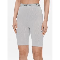 Calvin Klein Performance Kerékpáros nadrág 00GWS3L705 Szürke Slim Fit