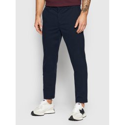United Colors Of Benetton Chinos 4DKH55I18 Fekete Slim Fit