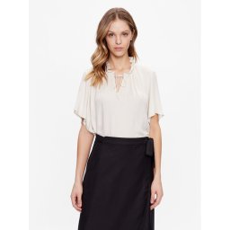Bruuns Bazaar Blúz Katina BBW3316 Ekru Regular Fit