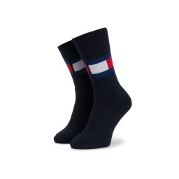 Tommy Hilfiger Unisex Magasszárú Zokni 481985001 Sötétkék