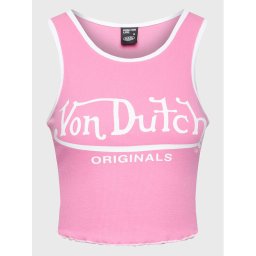 Von Dutch Felső Ashley 6231062 Rózsaszín Slim Fit