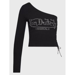 Von Dutch Blúz Avery 6224026 Fekete Regular Fit