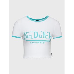 Von Dutch Póló Ami 6230070 Fehér Regular Fit
